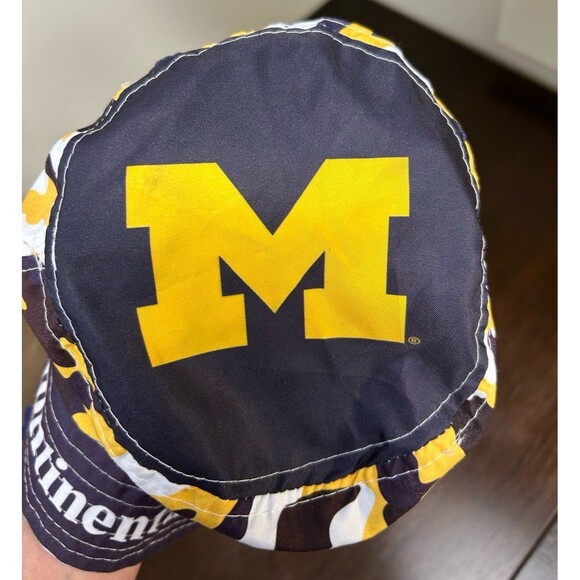 NCAA University Michigan Wolverines camo bucket hat! - Picture 2 of 2